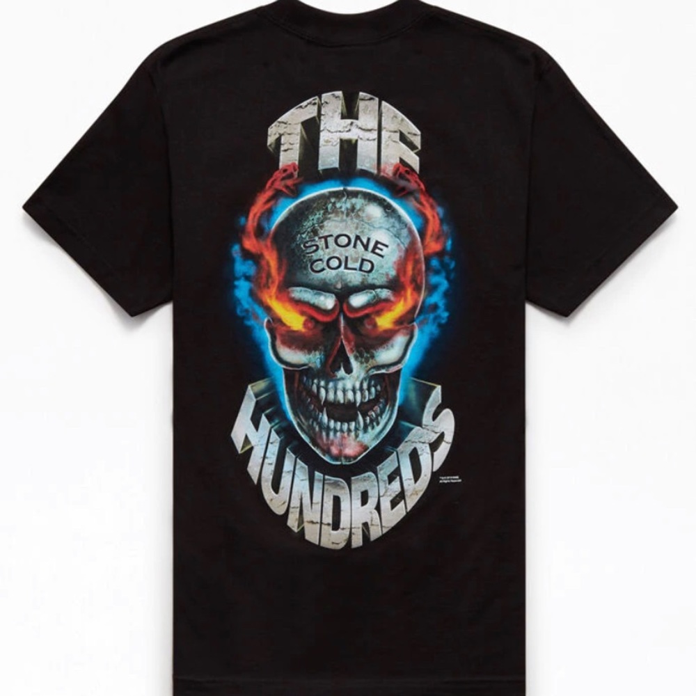 The Hundreds x Stone Cold WWE Wrestling Tee NEW